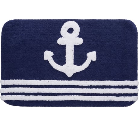 Коврик Fora для ванной комнаты, хлопковый, Royal Navy FOR-RN050