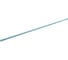 Карниз для ванной Fora алюминиевый, голубой, 125-230 см 230KBLK 1