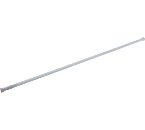 Карниз для ванной Fora алюминиевый, белый, 125-230 см 230KWK 1