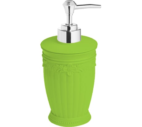 Дозатор Fora для жидкого мыла, настольный Elegance, зелёный FS-41G