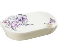 Мыльница Fora настольная керамика, Butterfly FOR-BF036