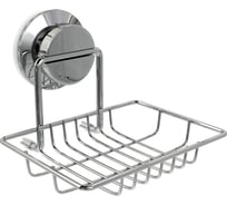 Мыльница-решётка Fora для ванной настенная на присоске ATLANT A034