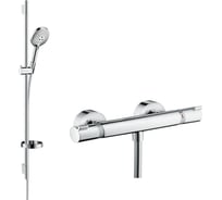 Комплект Hansgrohe HG Raindance Select S 120 душевой набор, Ecostat термостат для душа Comfort, внешнего монтажа HGSET008