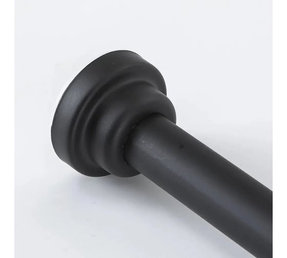 Карниз для ванной Ridberg телескопический 80 см, Black 1212164