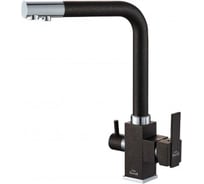 Смеситель для кухонной мойки ZorG Steel Hammer SH 805 BLACK CR