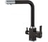 Смеситель для кухонной мойки ZorG Steel Hammer SH 805 BLACK CR 1