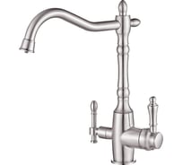 Смеситель для кухонной мойки ZorG Steel Hammer SH 812 SATIN