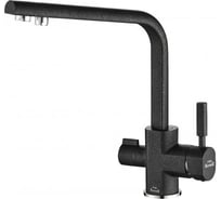 Смеситель для кухонной мойки ZorG Steel Hammer SH 909 BLACK CR