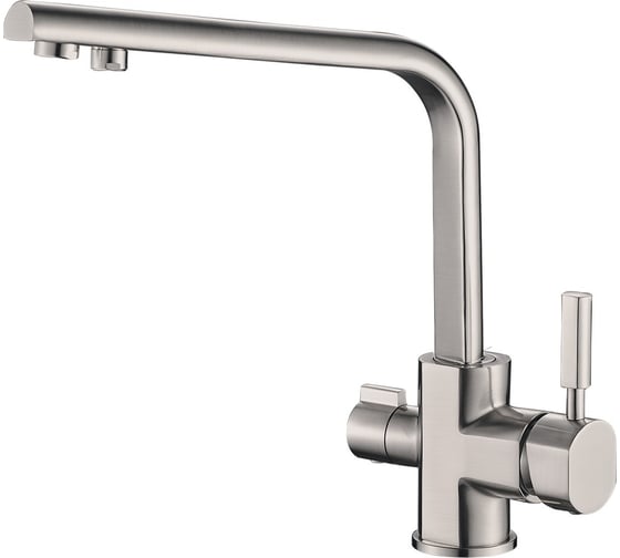 Смеситель для кухонной мойки ZorG Steel Hammer SH 909 SATIN