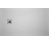 Поддон Aquanet 003 Pleasure NEW литьевой 1400х800х30 мм, крышка из нерж, белый камень 00255440