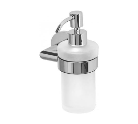 Дозатор для мыла с держателем Aquanet 3681-1 хром 00187044 1