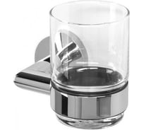 Стакан с держателем Aquanet 3684 стекло, хром 00187039