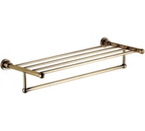 Полка с полотенцедержателем Aquanet 3862 63 см, латунь 00189274