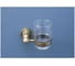 Стакан с держателем Aquanet 3884 стекло, латунь 00189265 3