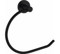 Держатель для полотенца Aquanet 4580MB черный матовый 00241915