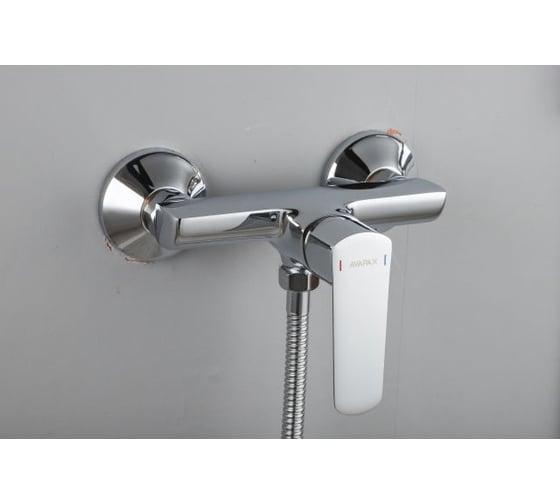 Смеситель для душа Avapax Main латунь, D30, хром AP03171C