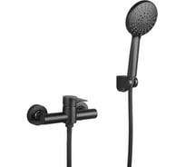 Смеситель для душа Avapax Elbe сталь SUS 304, D35, черный AP01291B