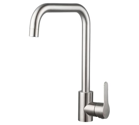 Смеситель для кухни Avapax Elbe сталь SUS 304, D35, сатин AP01277N