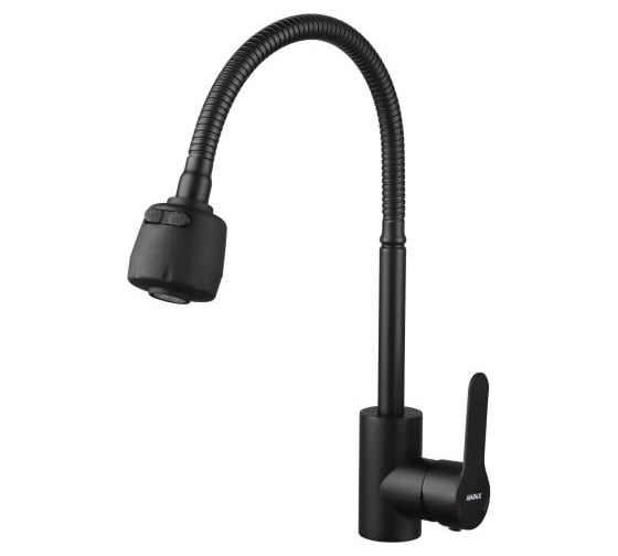 Смеситель для кухни Avapax Elbe сталь SUS 304, D35, черный AP01278B 1