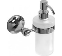 Дозатор для мыла с держателем Aquanet 5581-1 стекло, хром 00187052