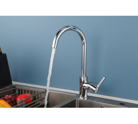 Смеситель для кухни Avapax Aller латунь, D35, хром AP07171C