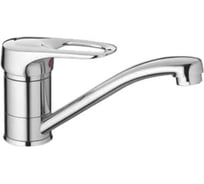 Смеситель для кухни мойки CRON с поворотным изливом, хромированный CN4504