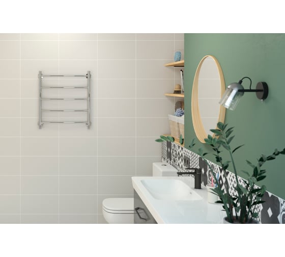 Полотенцесушитель Стилье Версия-Н2 600х500 5 Г 18 00622-6050