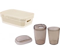 Набор для ванной Branq Natural stone слоновая кость BQ1221СЛК