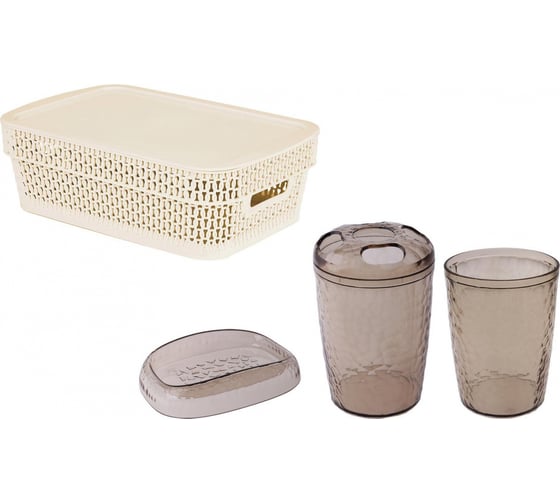 Набор для ванной Branq Natural stone слоновая кость BQ1221СЛК