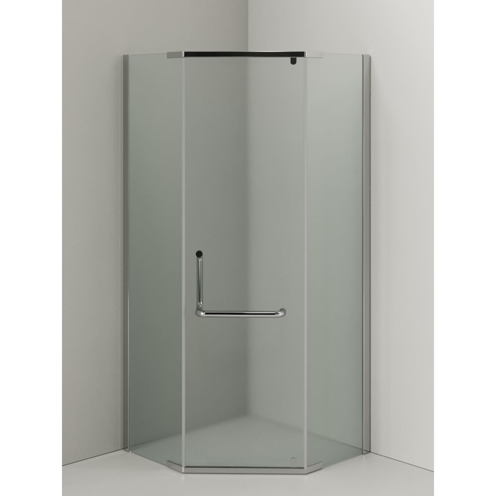 Душевой уголок Agger пятиугольный без поддона 90х90х195 A03-090MCR*G ...