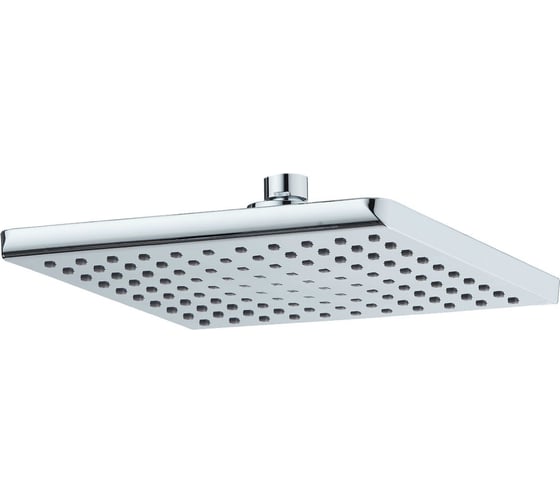 Верхний душ Agger Fresh 215x215 мм с силиконовыми форсунками и регулируемым углом наклона ATS04