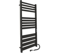 Полотенцесушитель Laris Атлант Премиум ЧК П13 500/1200, сухой тен, левый тэн, черный матовый 73207481