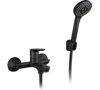 Смеситель для ванны Avapax (Lt) D35, серия Mosel черный, AP02161B