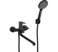 Смеситель для ванны Avapax (Lt) D35, серия Rhein черный, AP06163B