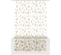 Шторка для ванной комнаты Fora PEVA "BOTANICA GOLD" 200x180 FOR-PV02
