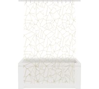 Шторка для ванной комнаты Fora PEVA "GOLD GLASS" 200x180 FOR-PV14