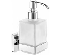 Дозатор для мыла Aquanet 6581 стекло с держателем, хром 00246610
