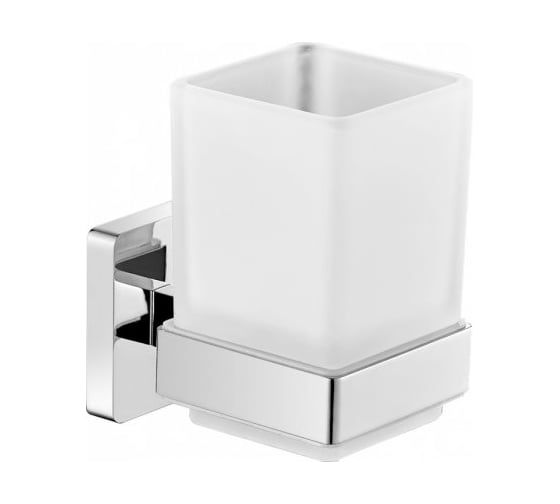 Стакан Aquanet 6584 стекло с держателем, хром 00246609