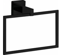 Держатель для полотенца Aquanet 6580MB кольцо, черный матовый 00246602