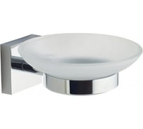 Мыльница с держателем Aquanet Flash S7 стекло, квадратная 00210778