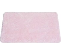 Напольный коврик для ванны Aquanet MA0120E1 75 см, прямоугольный, микрофибра, розовый 00202340
