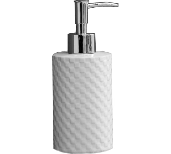 Настольный дозатор для мыла Aquanet нажимной, керамика, белый CE1604A-LD 00202351 1