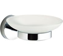 Мыльница с держателем Aquanet Flash R7 стекло, круглая 00210784