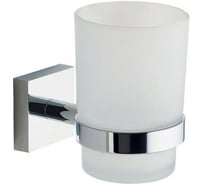 Стакан с держателем Aquanet Flash S6 стекло, квадратный 00210777