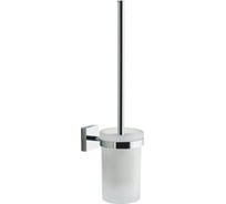 Ершик в стакане с держателем Aquanet Flash S8 квадратный 00234236