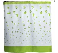 Навесная шторка для ванны Aquanet 180 см, 12 отверстий под кольца, листопад SC7086A 00202326