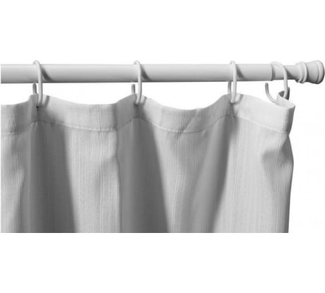 Подвесной карниз для ванны Aquanet 110-200, раздвижной, белый глянец SR0020A 00202360