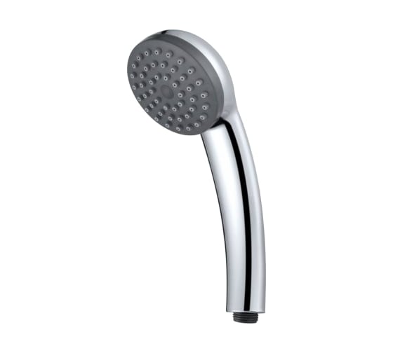 Душевая лейка Aquanet 69 мм, 1 режим, пластик, хром AF000-01C 00246905