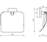 Держатель для туалетной бумаги Aquanet Flash S4 квадратный 00210775 2
