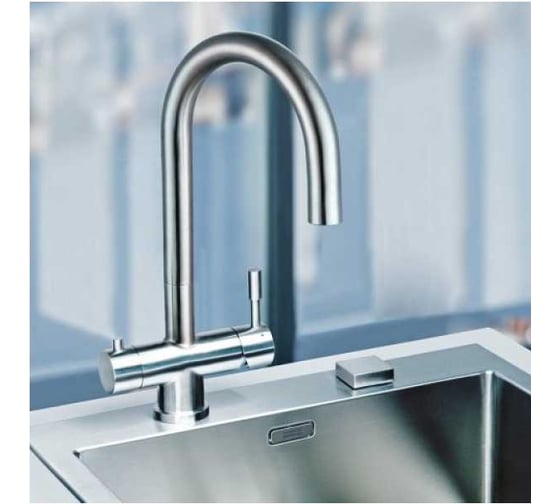 Смеситель FRANKE с фильтрацией EOS CLEAR WATER, сталь 120.0179.979